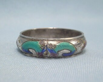 LILAC STRIPE BAT RING