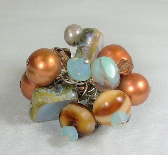 13.3g STERLING CHA CHA Wrap Bypass Ring-Vintage 9… - image 8