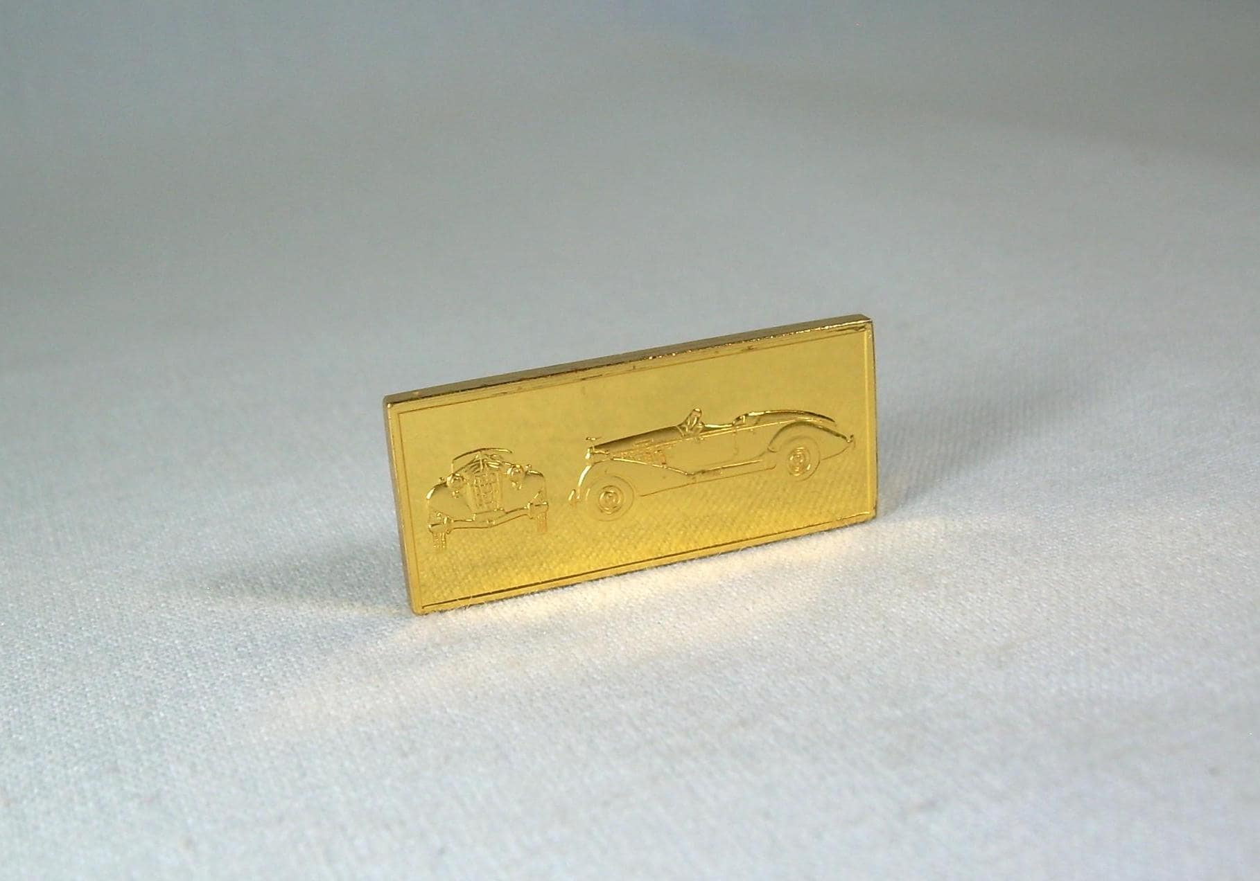 STERLING 1935 AUBURN 851 Speedster Mini Ingot-vintage 24kt Gold