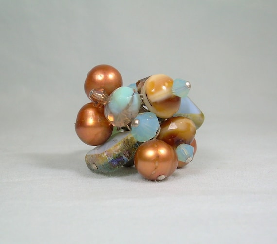 13.3g STERLING CHA CHA Wrap Bypass Ring-Vintage 9… - image 9