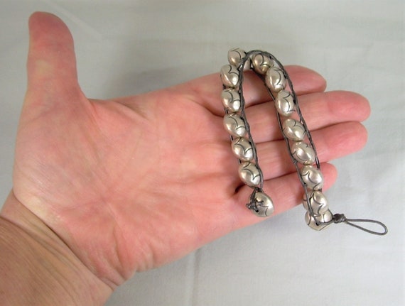 STERLING NATIVE BEADS Bracelet-Vintage 925 Silver… - image 7