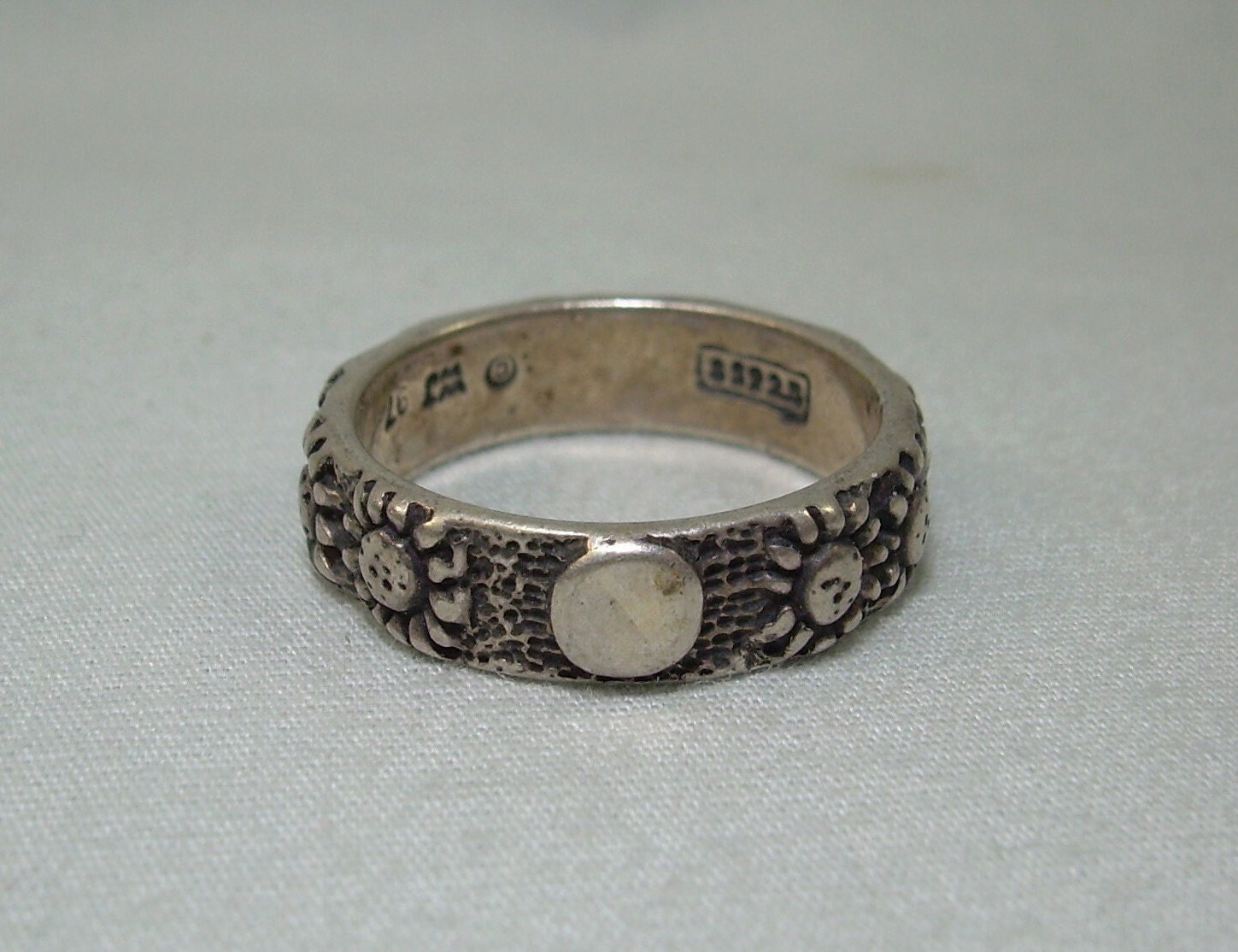 ◆VINTAGE HOLLYWOOD◆ 925 Silver Double Line Ring VH2478RI0 ◇VINTAGE HOLLYWOOD◇ 925 Silver Double Line Ring VH2478RI0
