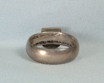 Anello con moneta da fiorino in argento Sterling Scudo australiano