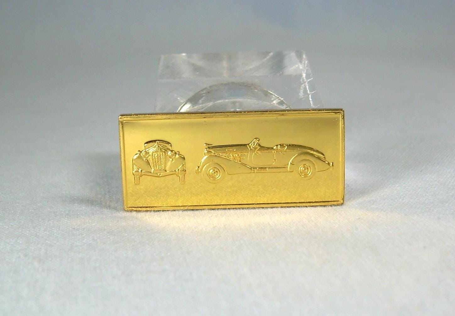 STERLING 1935 AUBURN 851 Speedster Mini Ingot-vintage 24kt Gold