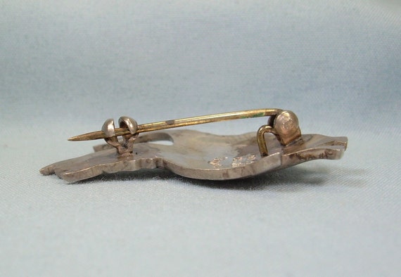 STERLING DANISH VIKING Pin Brooch-Vintage 925 Silver-… - Gem