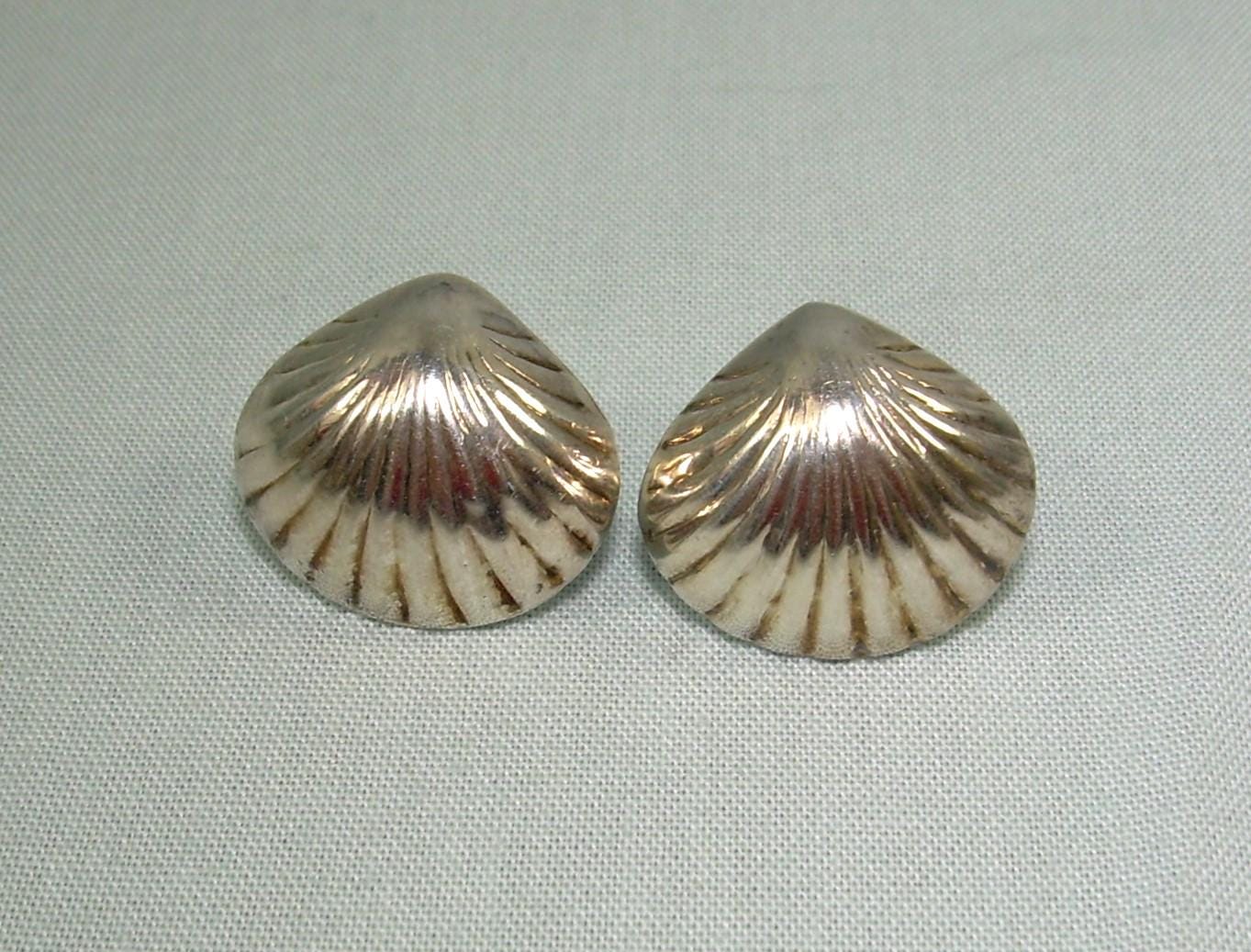 Orecchini Conchiglia E Perle. Pendenti A Forma Di Conchiglia - Gioi... | Su - Foto 3