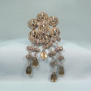 830 SILVER SOLJE Pin Brooch-Vintage Antique Almost Sterling-Oslo Norway Designer Jacob Tostrup Hallmark-Norwegian Heirloom Wedding Soljie