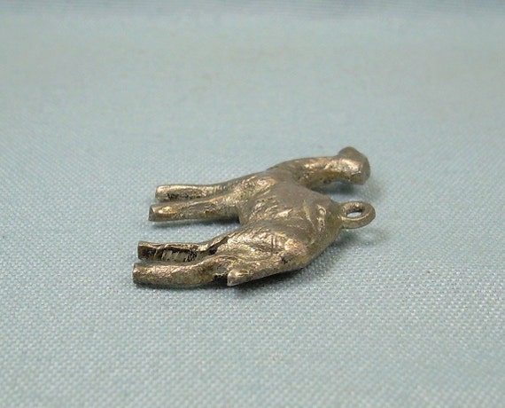 800 SILVER ARABIAN CAMEL Charm Pendant-Vintage Ar… - image 5