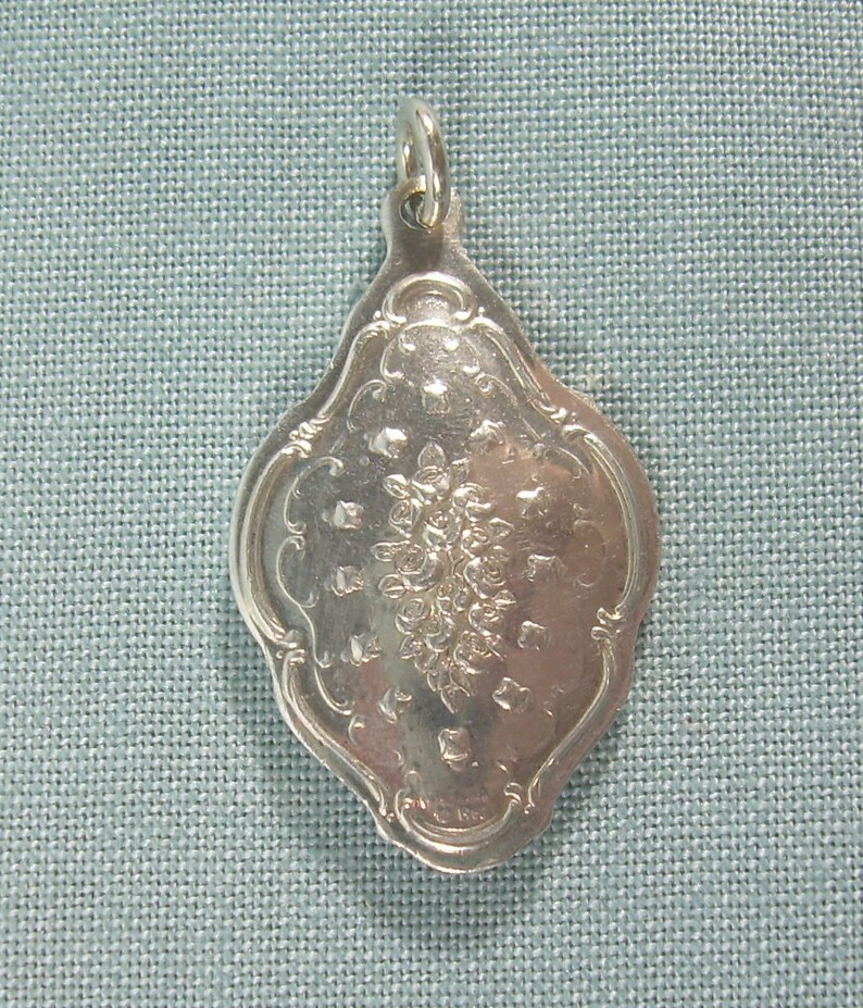 12th In Series 1982 Towle Twelve Drummers Charm Pendant-Vintage Sterling Silver-12 Days Christmas-Mini Miniature Ornament-Twelfth-2076