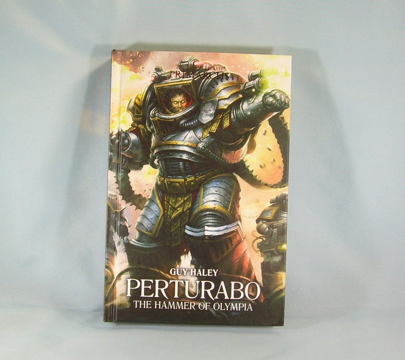 PERTURABO: The Hammer of Olympia Hardcover Book-The Horus Heresy PERTURABO: The Hammer of Olympia Hardcover Book-The Horus Heresy