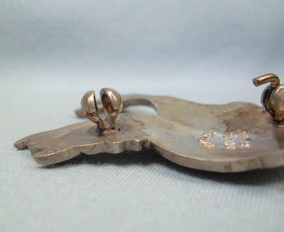 STERLING DANISH VIKING Pin Brooch-Vintage 925 Silver-… - Gem