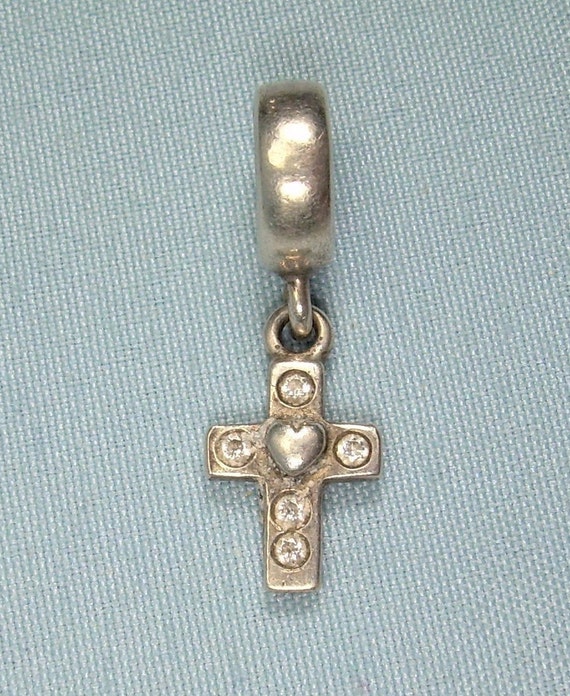 CROSS RING STERLING SILVER hallmarked stacking I LOVE JESUS CRUCIFIX