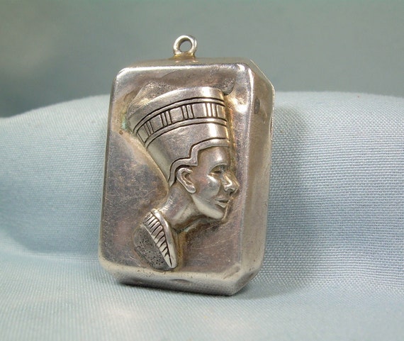 Vintage Sterling Eqyptian Pharaoh Charm