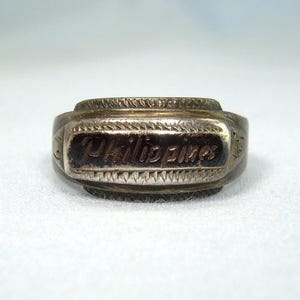 Trench Art Ring - Etsy