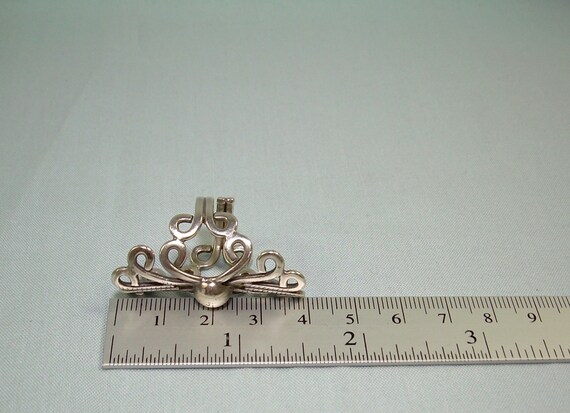9.1g STERLING SCROLLS Ring Adjustable-Vintage 925… - image 8
