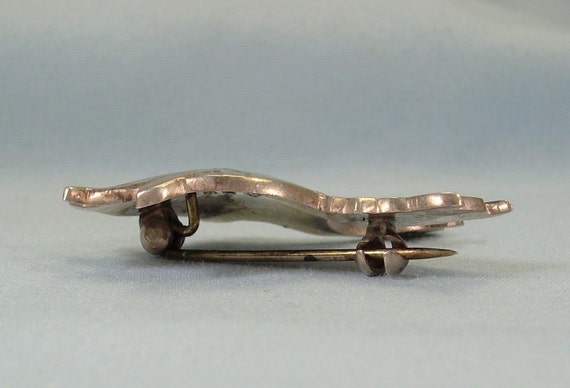 STERLING DANISH VIKING Pin Brooch-Vintage 925 Silver-… - Gem