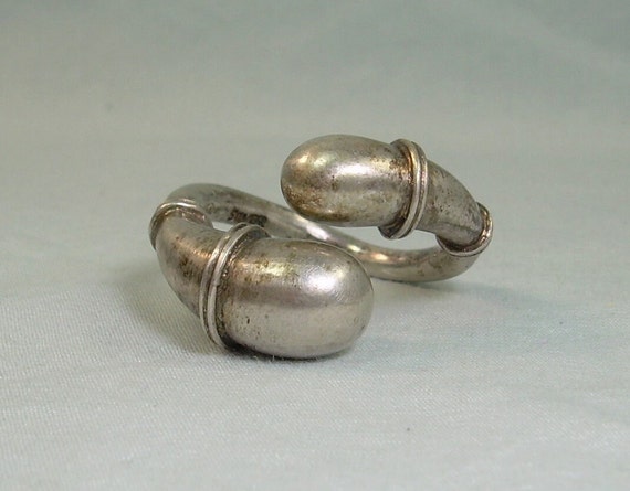 Bulbous Huge Vintage Navajo Native American Jewelry Silver Bulb Ring Bulbous Huge Vintage Navajo Native American Jewelry Silver Bulb Ring
