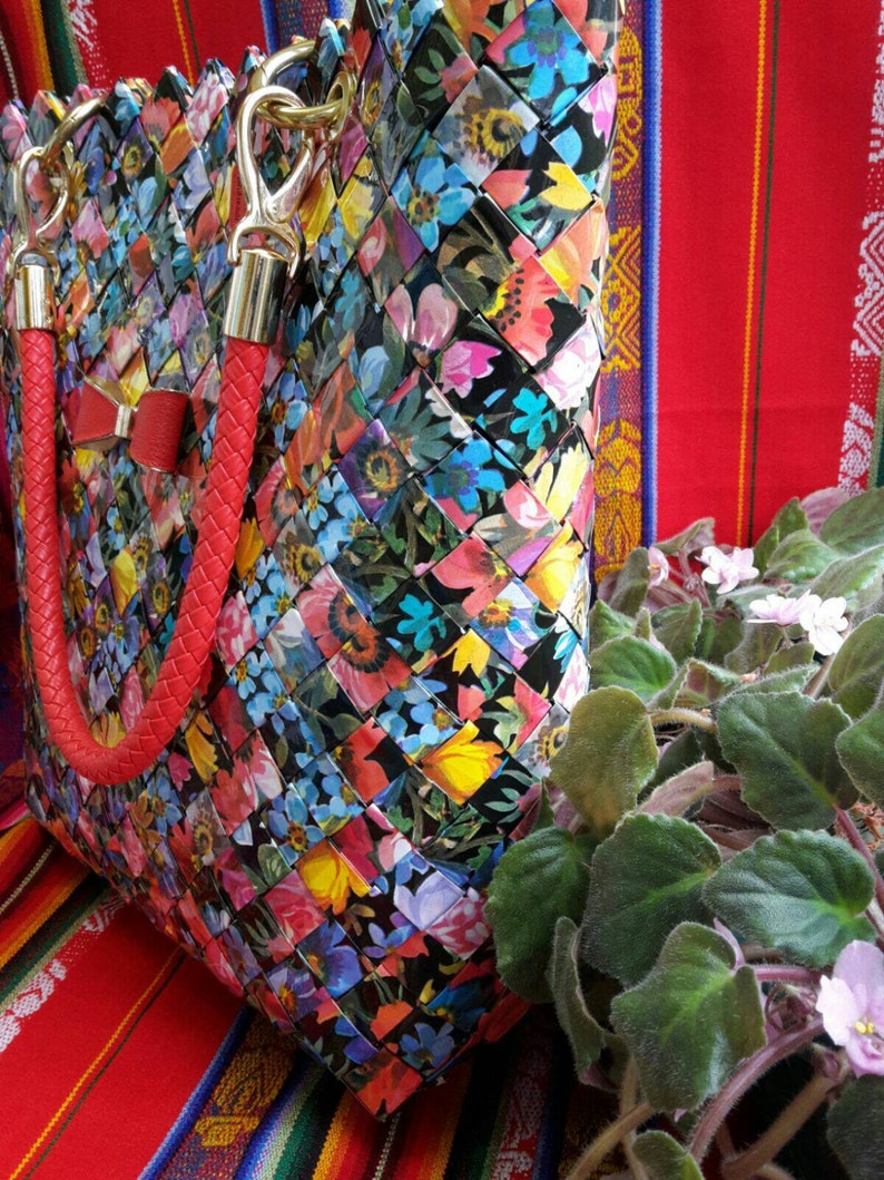 SOPHIA Handmade Large Paper Magazines Clippings Recycled Etsy