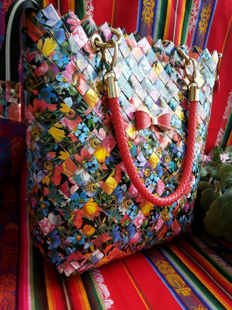 SOPHIA Handmade Large Paper Magazines Clippings Recycled Etsy