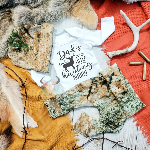 Baby Boy Camo Hunting Gift Set- Newborn Hunting Baby Boy Camo Coming Home Outfit, Camo Baby Nursery Baby Shower