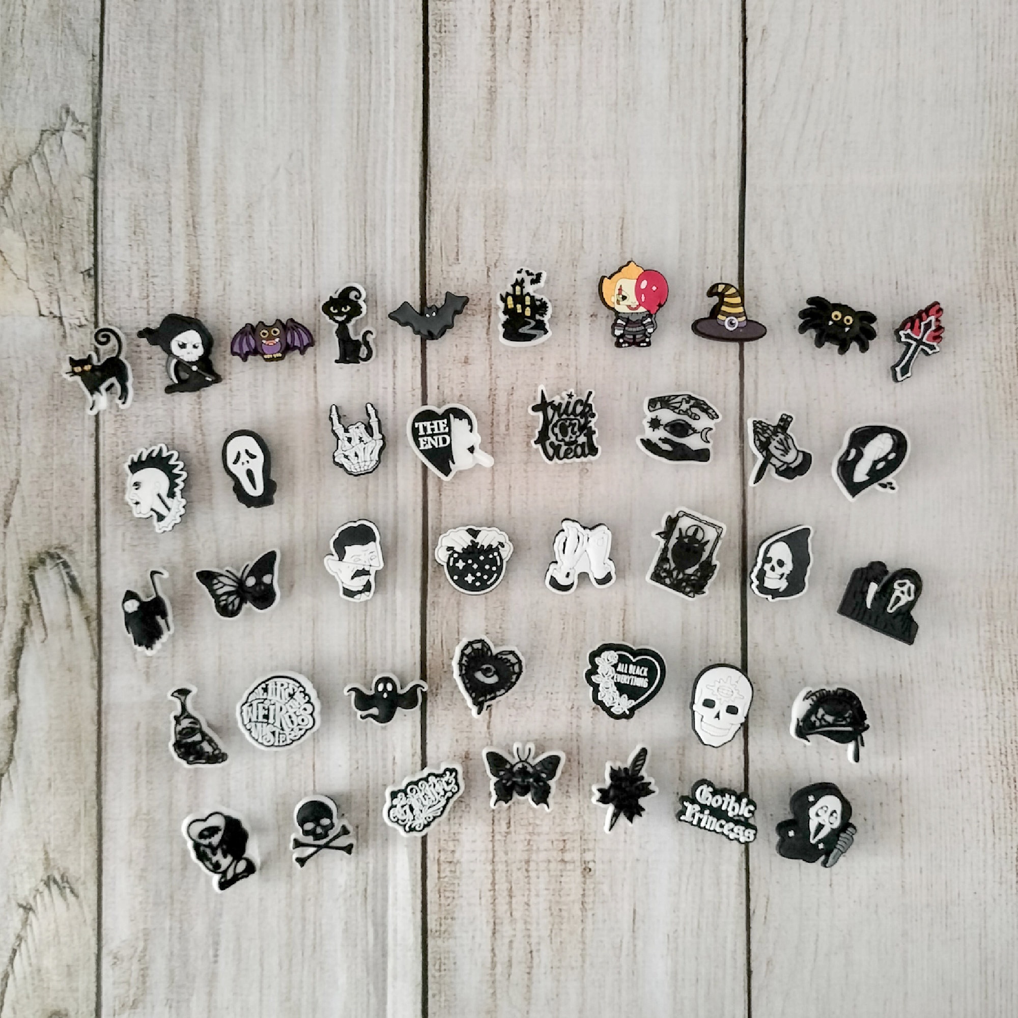 Goth Witchy Style Shoe Charms Metal Punk Charms Alt Shoes Accessories for  Shoes Whimsigoth Punk Jewelry Celestial Zodiac Sign -  Finland