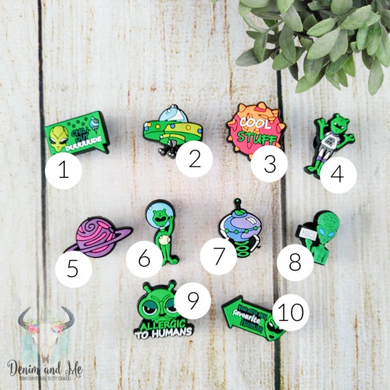 Aliens Space Outer Space Charms Aliens Shoe Charms Space Shoes
