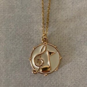 Music Gift - Music Notes - Music Necklace - Music Note Necklace - Music Note Jewelry - Music Jewelry - Music Lover Gift - Music Teacher Gift