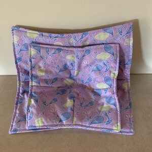 1 reg or 1 lg microwave cozy, microwave bowl cozy, microwave cozy, bowl cozy, microwave bowl holder, microwave potholders, flower lover gift