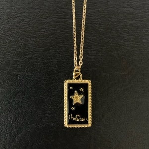 the star tarot necklace, star tarot necklace, tarot star, tarot necklace, tarot necklace star, tarot necklace gold, star necklace, gold star