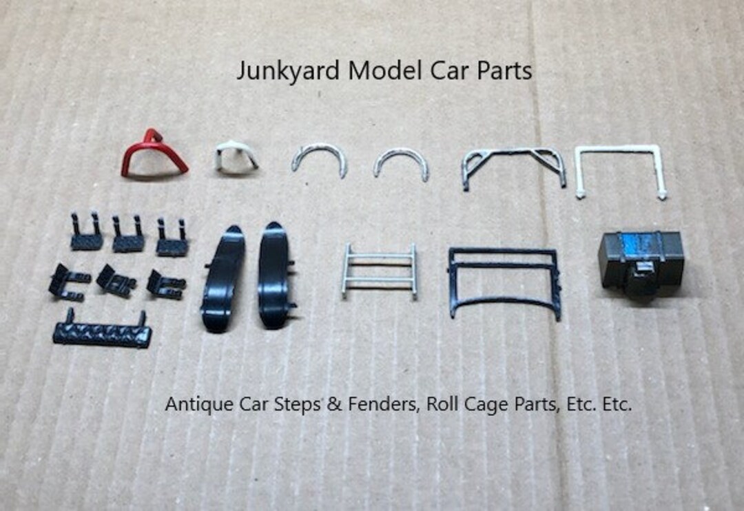 Vintage Model Car Parts, Model Car Parts, Vintage Model Cars, Junkyard Model, Junkyard Model