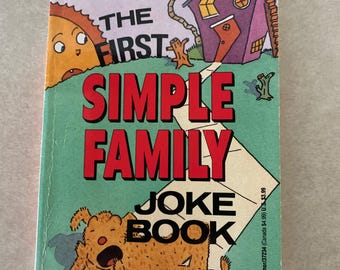 vintage kids paperback joke book, vintage joke book, vintage kids book, vintage paperback, vintage book, kids joke book, joke book for kids
