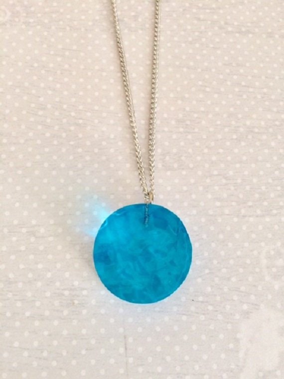 Ocean Water Necklace Ocean Jewelry 