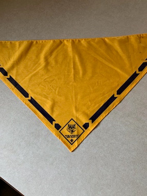 vintage scout shirt, kerchief, slide, vintage cub… - image 6