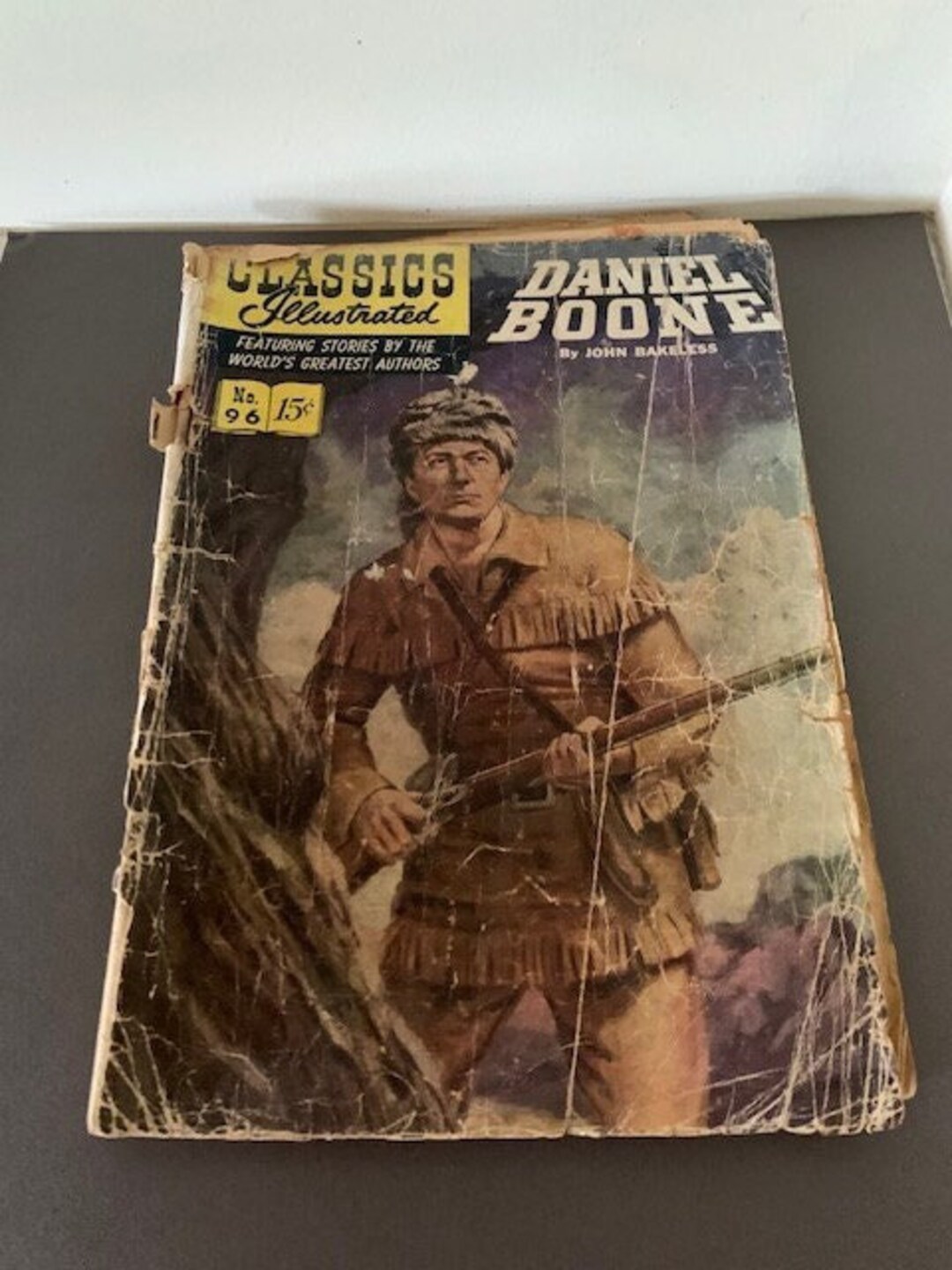 Vintage Classic Illustrated Comic Book, Comic Book, Old Comic Book ...