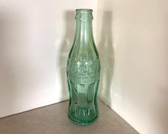 vintage 6 oz green coca cola bottle, vintage green bottle, vintage coca cola, coca cola, coca cola bottle, vintage ohio, old coke bottles