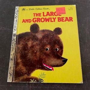 vintage children&#39;s book, vintage book, animal book, childrens book, childs book, books vintage, 1960s book, little golden book, golden book
