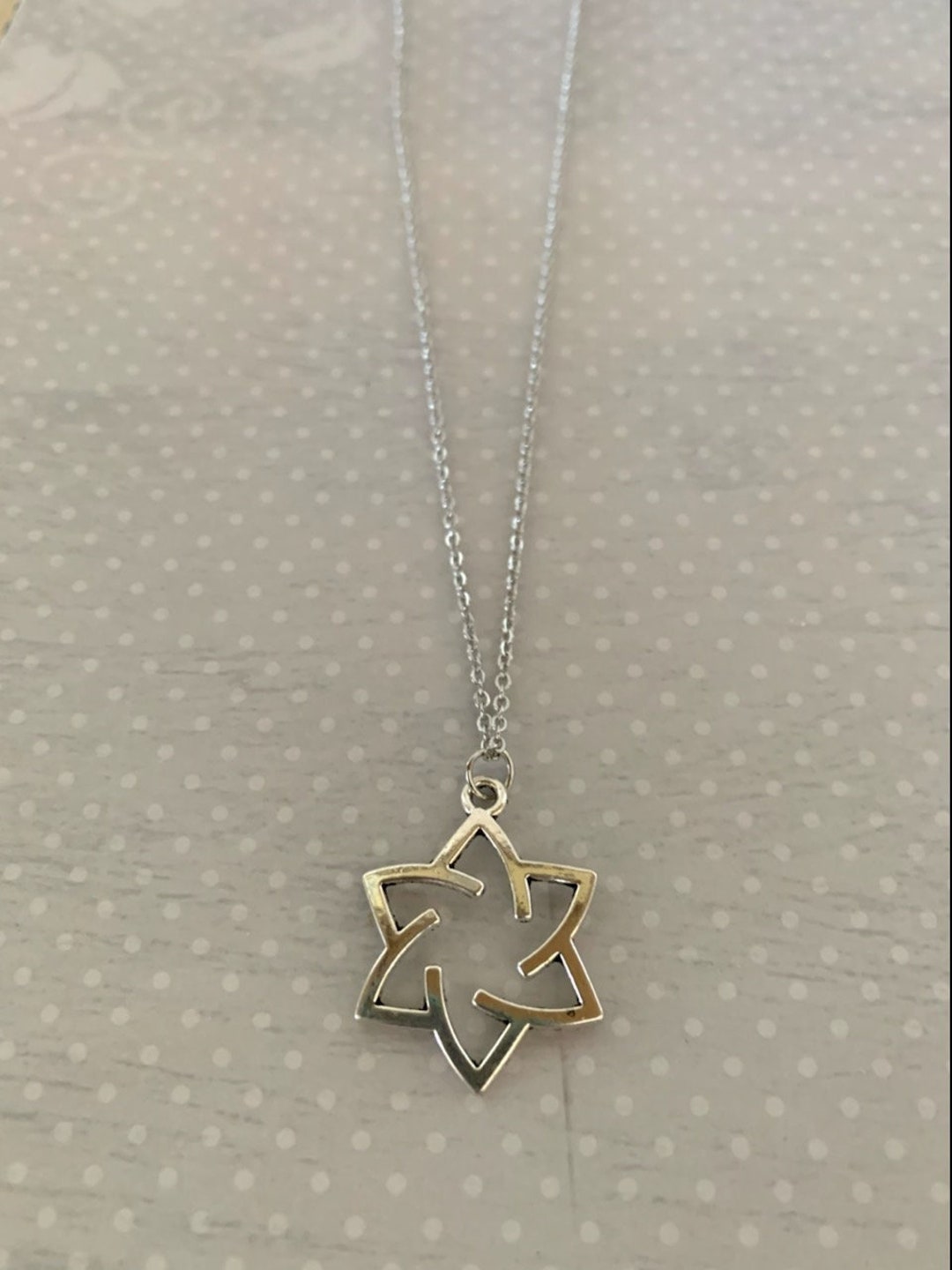 KC Designs 14k White Gold 0.10ctw Diamond Star of David Pendant Necklace –  Raymond Lee Jewelers