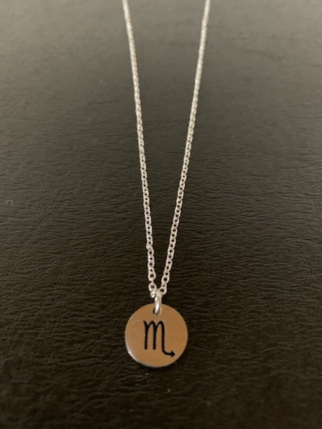 Scorpio m necklace deals