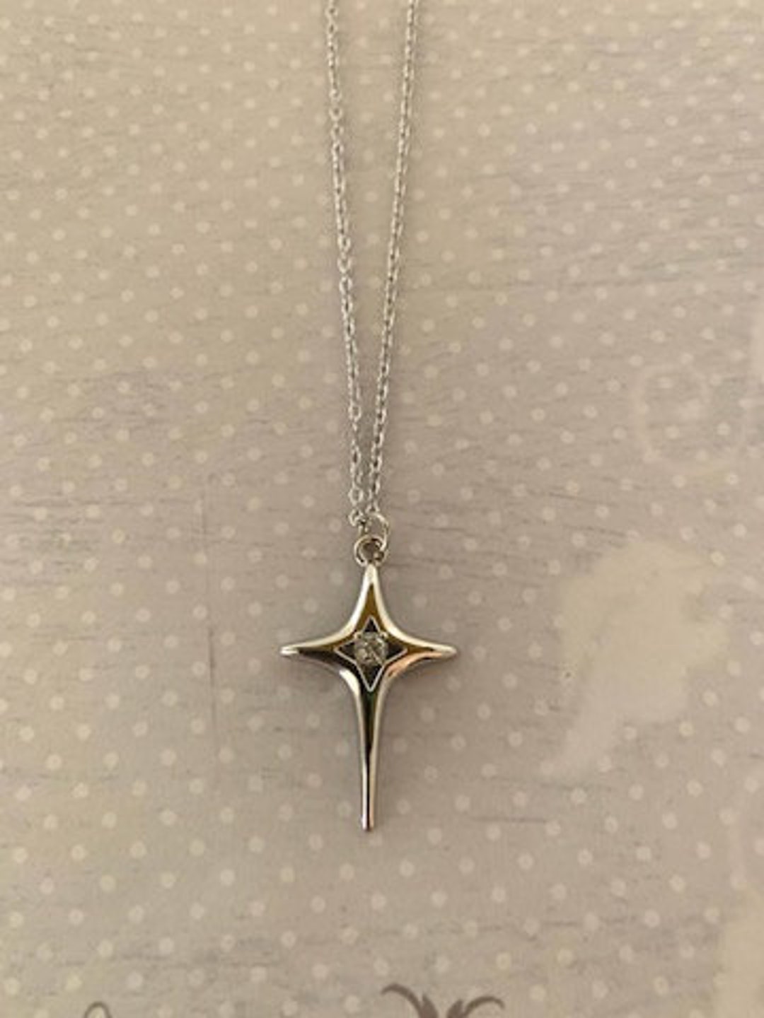 Silver North Star Necklace, North Star Necklace, North Star Jewelry