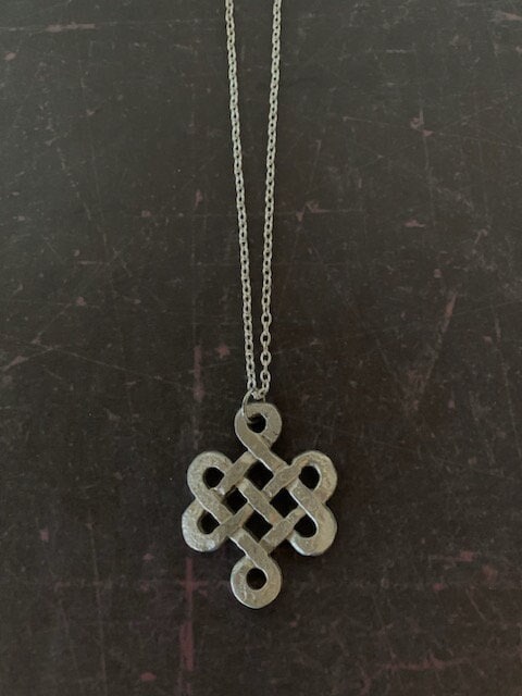 【新品/即発送】Llife KNOT PENDANT Amazon.com: Alsanix Love Knot Necklace,18K Yellow Gold