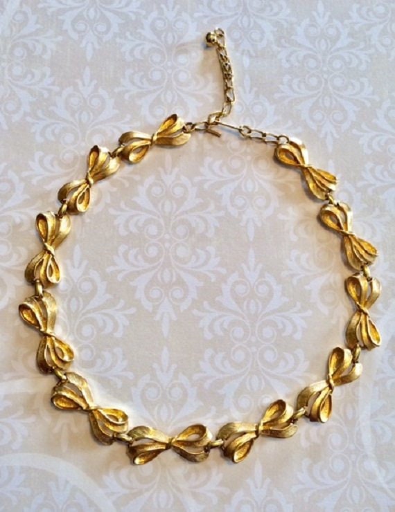 Trifari Necklace - Trifari Choker - Trifari Vintag