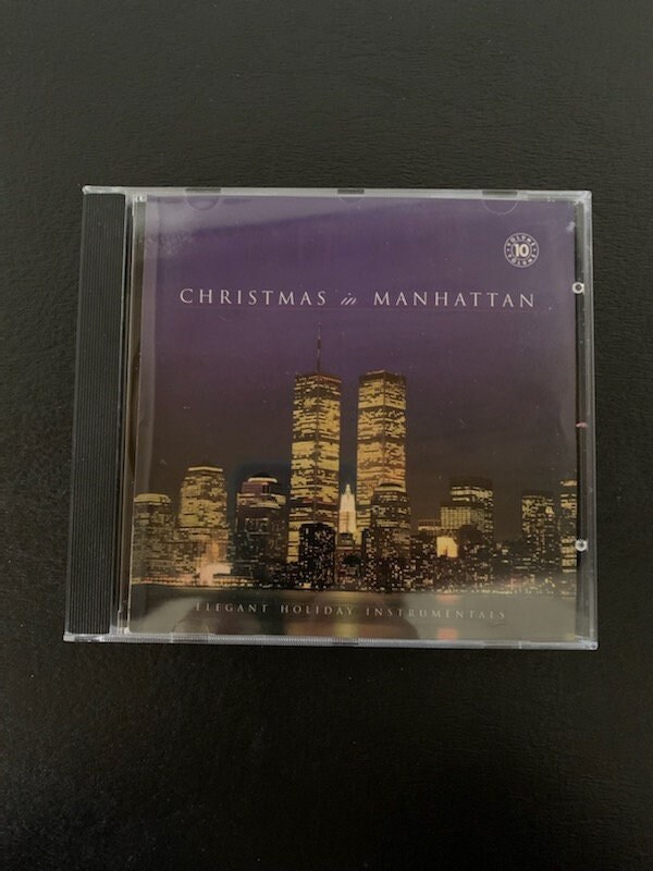 Vintage Christmas in Manhattan Cd, Christmas Cd, Twin Towers