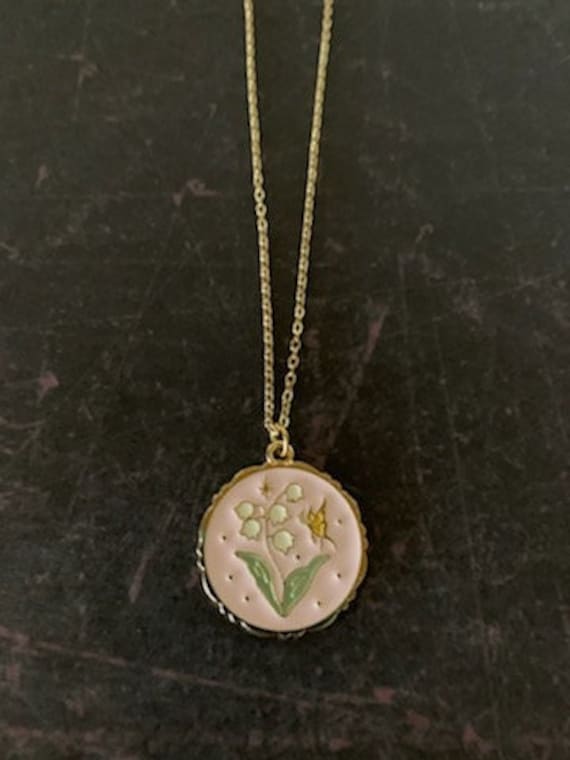 Lily of the valley necklace deals