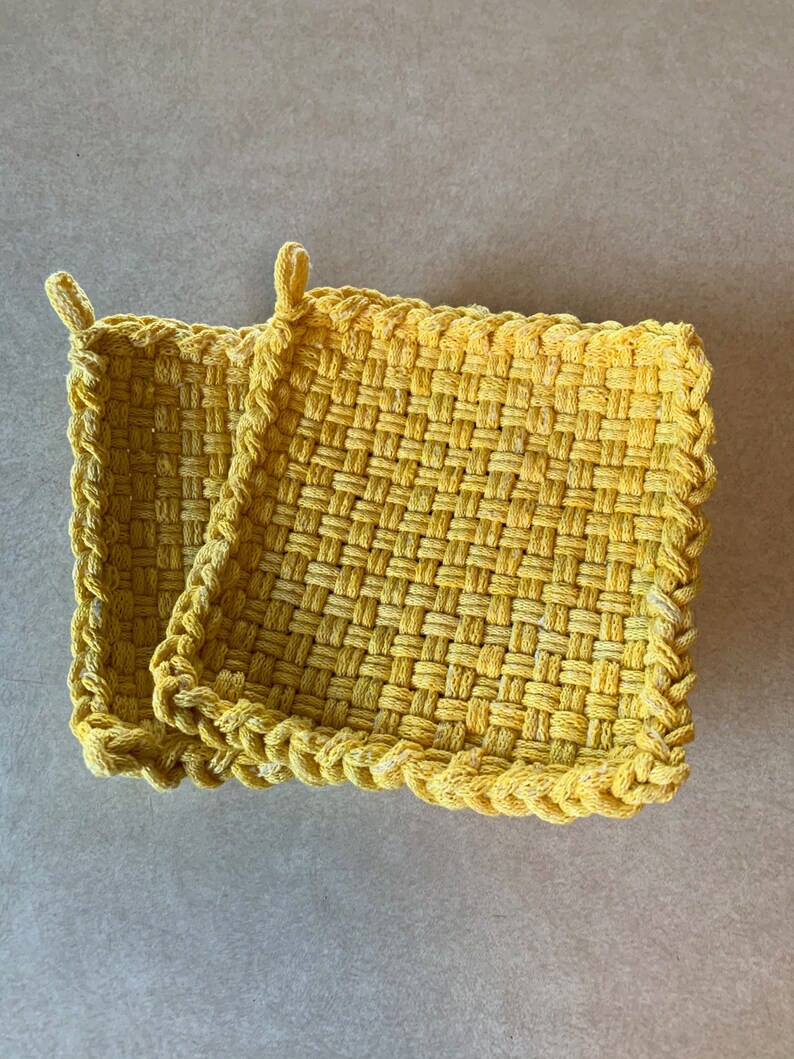 Potholders Pot Holders Hot Pads Hot Pads in Homemade Etsy