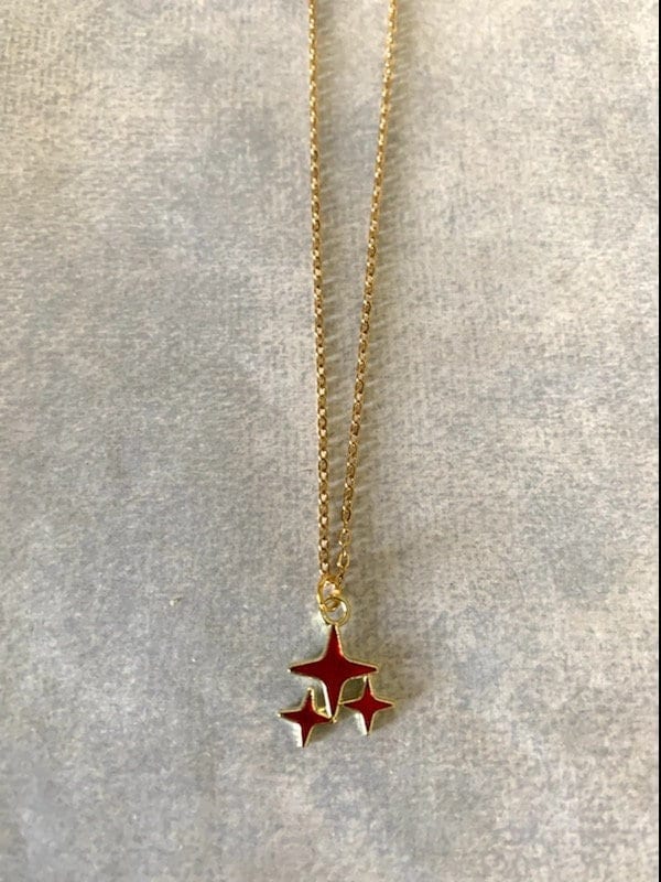 Red star hotsell necklace