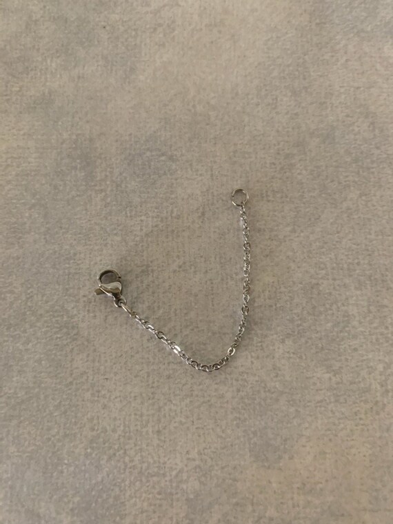 Stainless Steel Sterling Silver Necklace Extender Chain 925