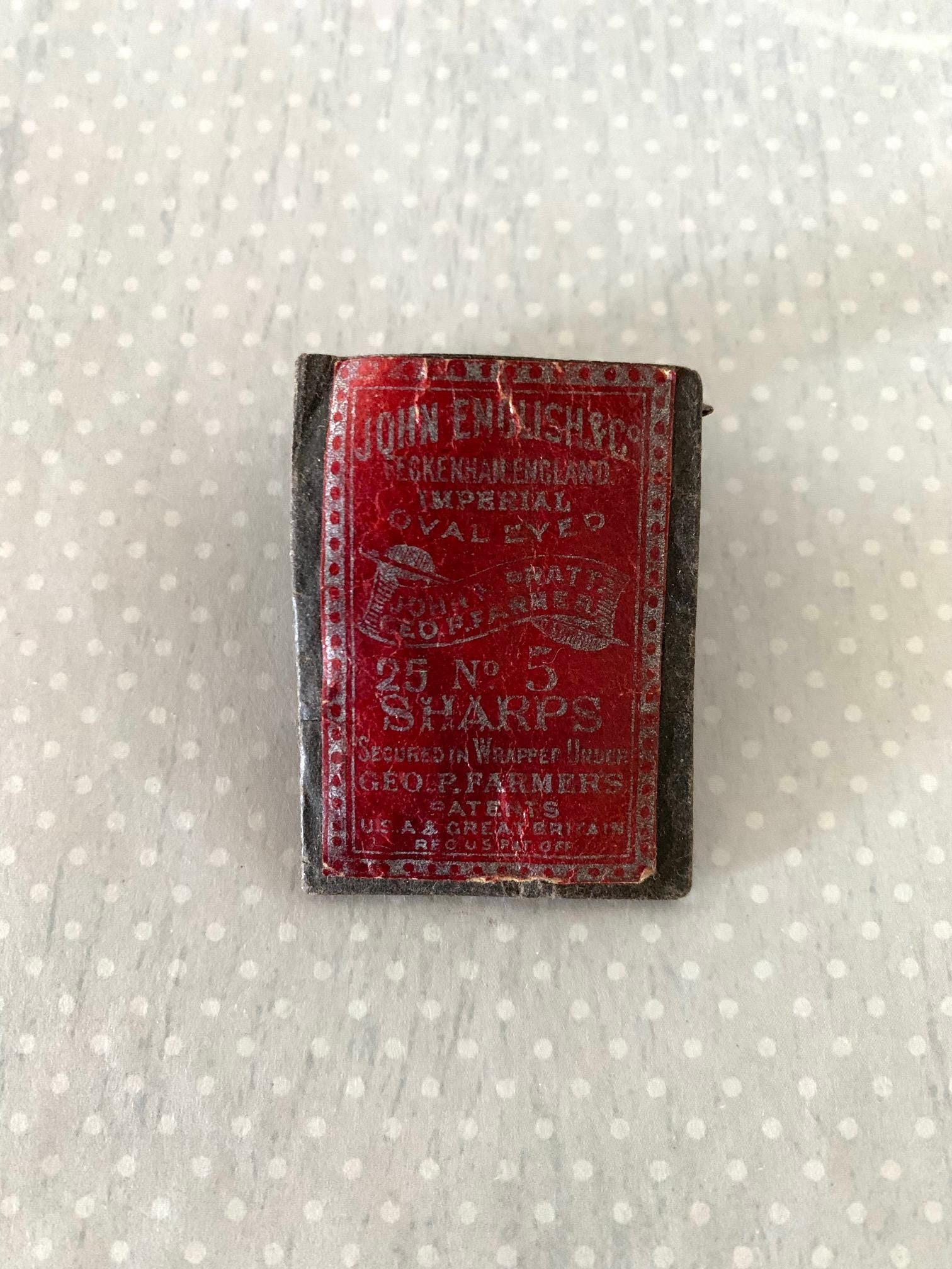 Vintage Sharps Sewing Needles - Etsy