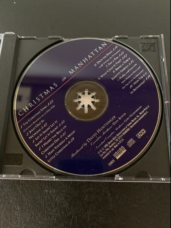 Vintage Christmas in Manhattan Cd, Christmas Cd, Twin Towers