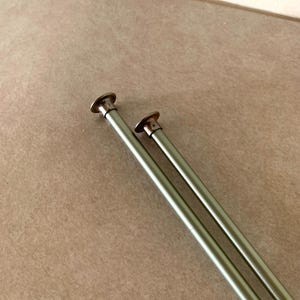 vintage size 10.5 knitting needles, vintage knitting, knitting supplies, knitting needles, antique knitting, long knitting needles, knitting