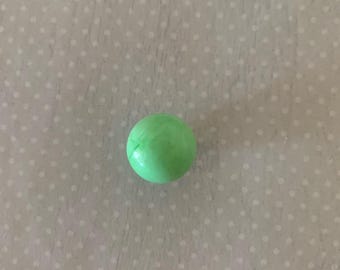 1 vintage opaque jade marble, antique marble, vintage marble, old marble, marble vintage, single marble, collector marble, jade marble